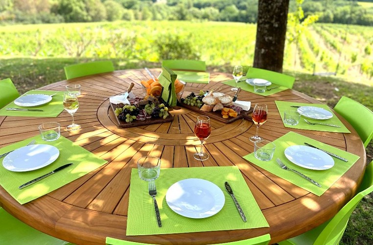 Château Lestevenie_repas