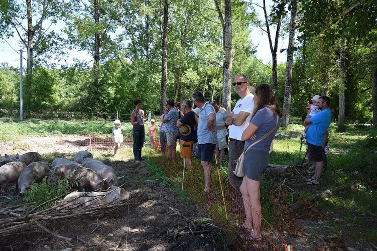 Gaec-des-charmes-St-Aquilin-visite1