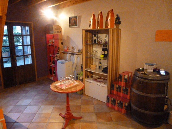 Salle de dégustation