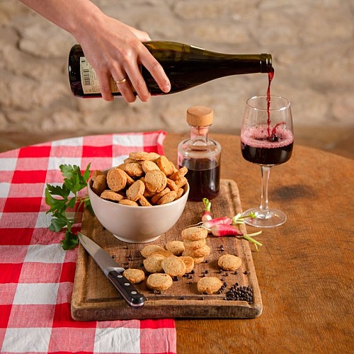allemans du dropt-biscuits b-sables chevre et poivre