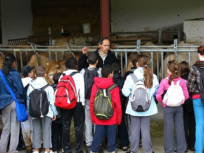 Gaec TAMBOURIN - visite scolaire