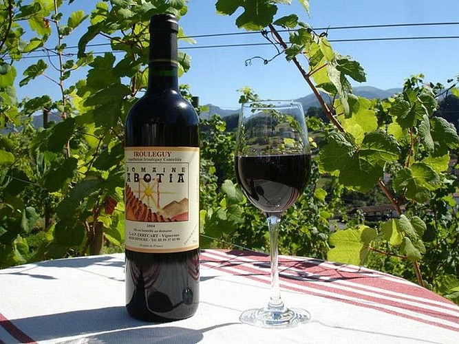 Domaine Abotia - vin rouge - Ispoure