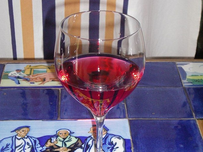 Domaine Etxegaraya - verre d'Irouleguy