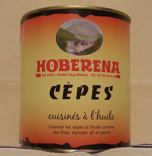 Conserverie Hoberena_Cèpes_Licq Atherey