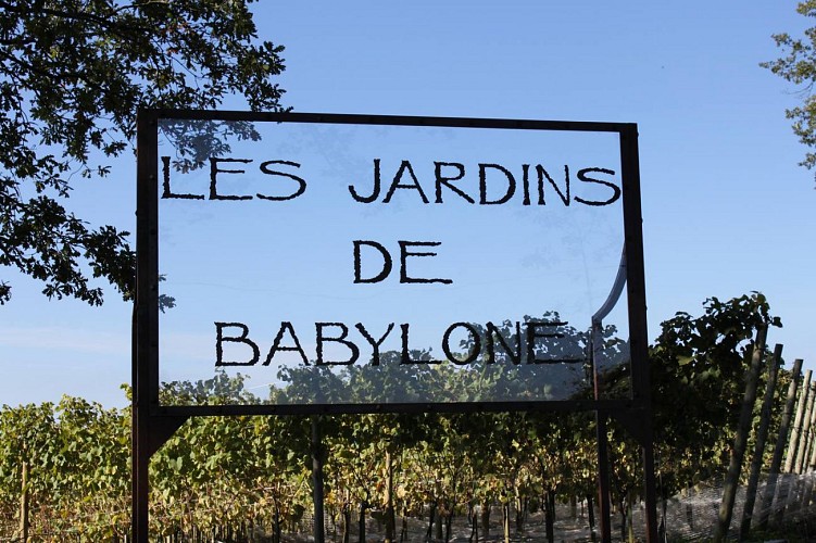 Les Jardins de babylone - Aubertin - l'entrée