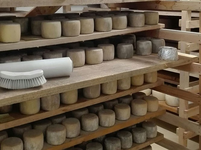 Fromages Etchamendy - séchage fromages - Ahaxe