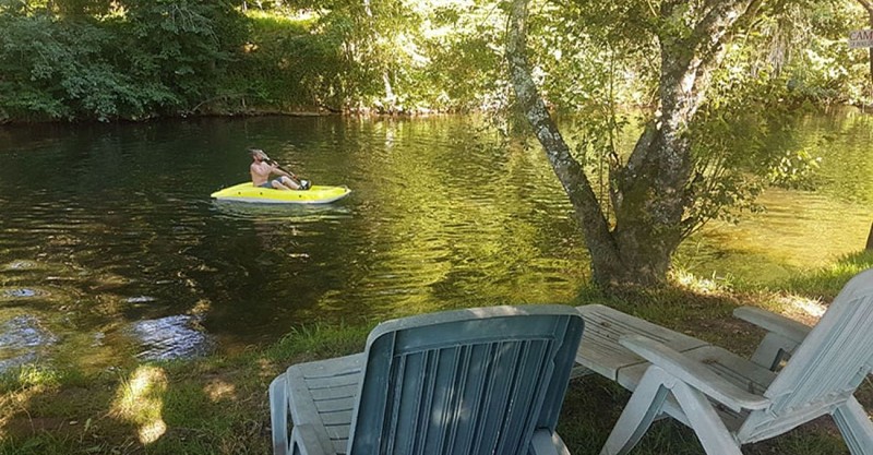 rivière camping bois du coderc
