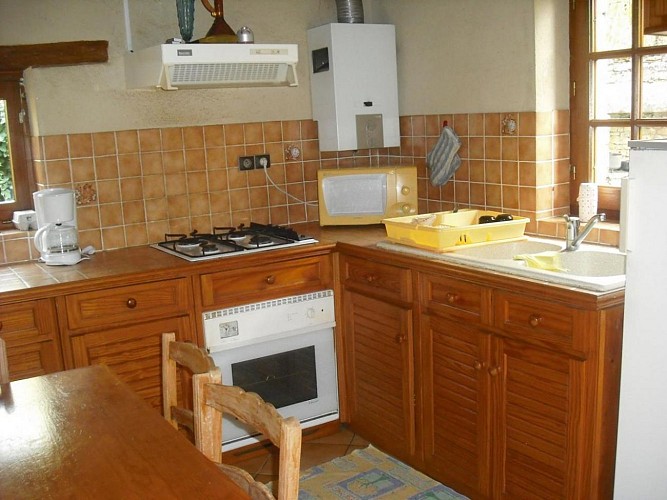 Gîte le clapier cuisine