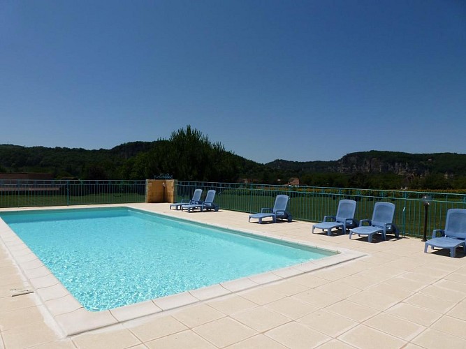 Gîte le dordogne piscine