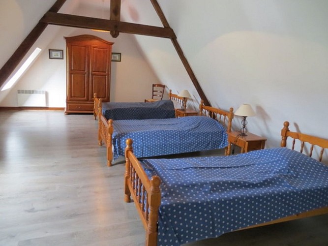 chambre 3 lits foncroze