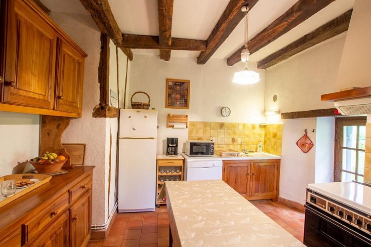 Gite Saint Aulaire de l'Angle cuisine