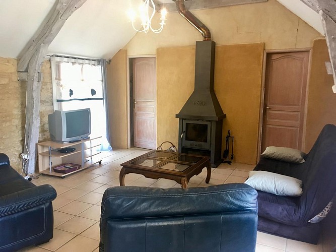 Salon-2---Gite-la-Grange - 5