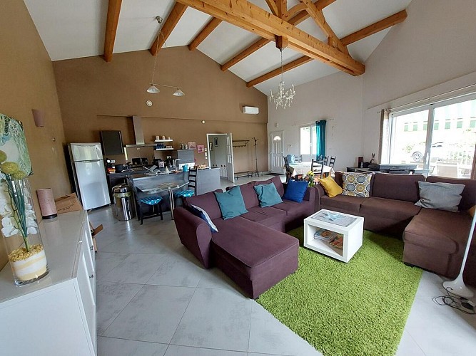 Maison de Verdure climatisée et piscine chauffée