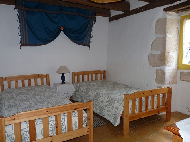 Chambre 2 du gîte Augusta