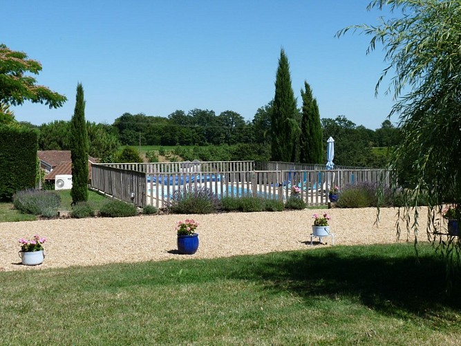 La piscine du domaine