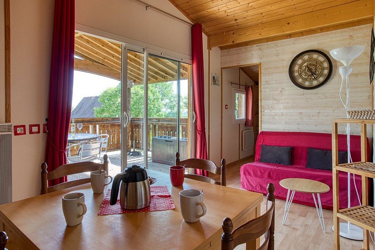Chalet Biron - Salon