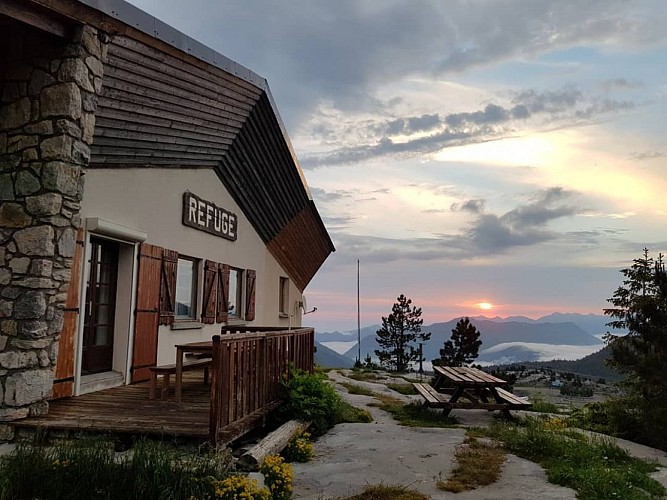 Refuge Jeandel en été