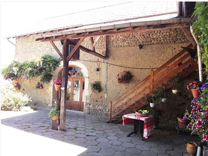 Gîte biscar - Arbus - façade