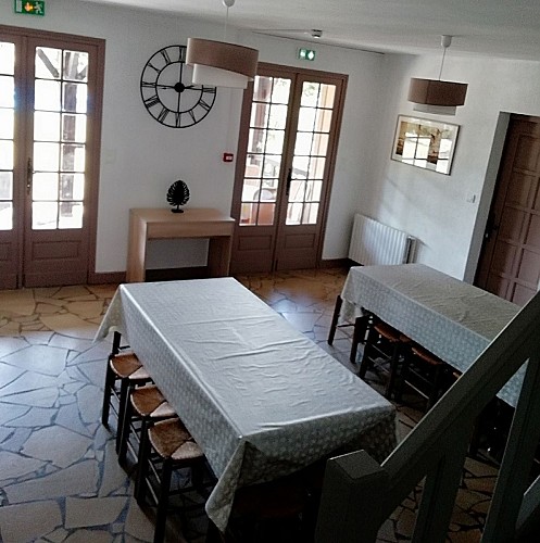 coquelicots salle à manger