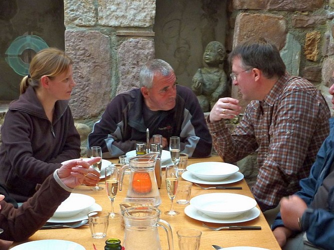 Gite Beilari-repas-St Jean Pied de Port