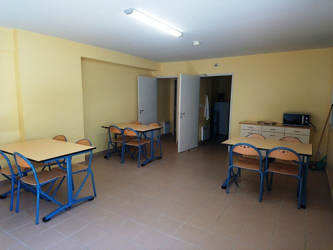 Salle à manger Gîte Pélerins Le Compostelle