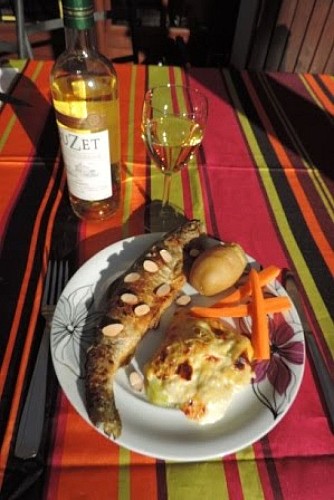 poisson péché et cuisiné