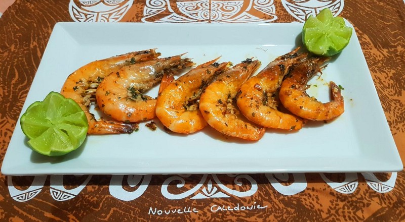 brochette crevettes potofayol