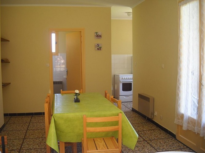 Gîtes communaux - Salle à manger