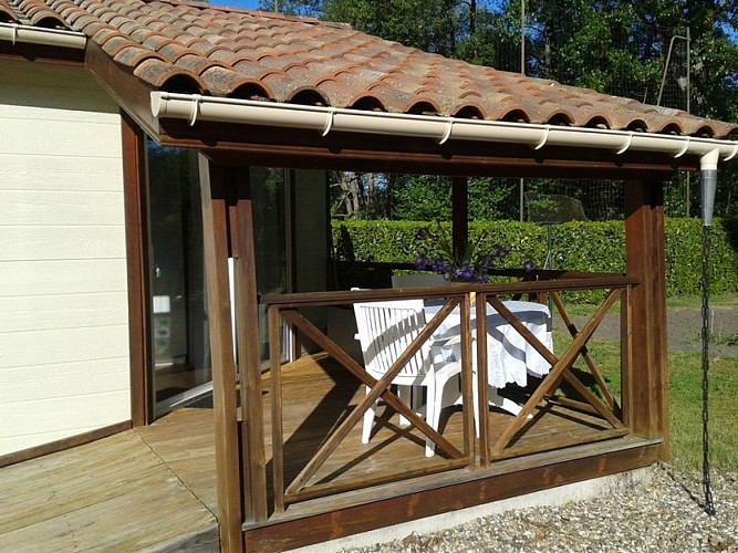 Chalet Maricla - Terrasse