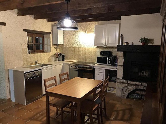 Les Gîtes de Born - intérieur pigeonnier 