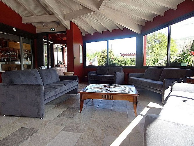 Hôtel Eskualduna - salon - Saint Martin d'Arrossa