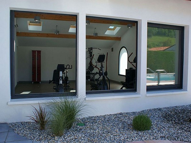 Hôtel Eskualduna - salle de sport - Saint Martin d'Arrossa