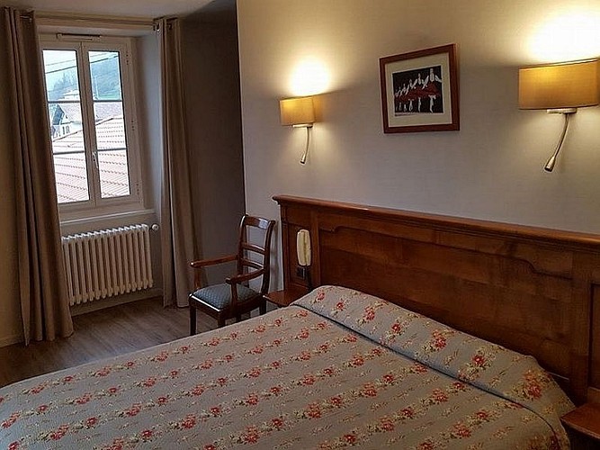 Hôtel Eskualduna - chambre double - Saint Martin d'Arrossa