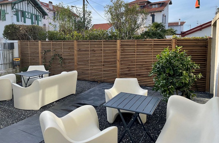 Hôtel Mirano Biarritz terrasse