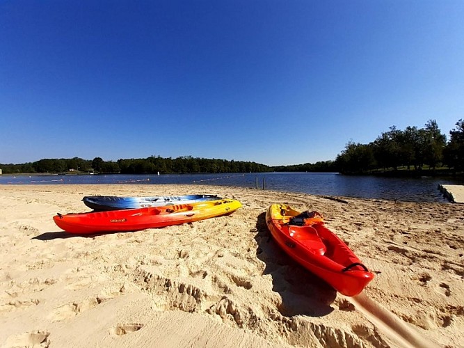 Grand Etang St-Estèphe canoës