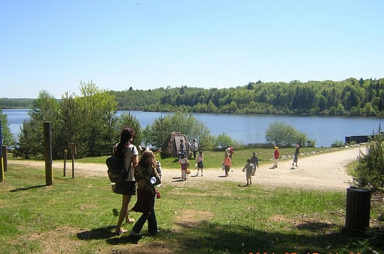 Miallet Barrage rando enfants