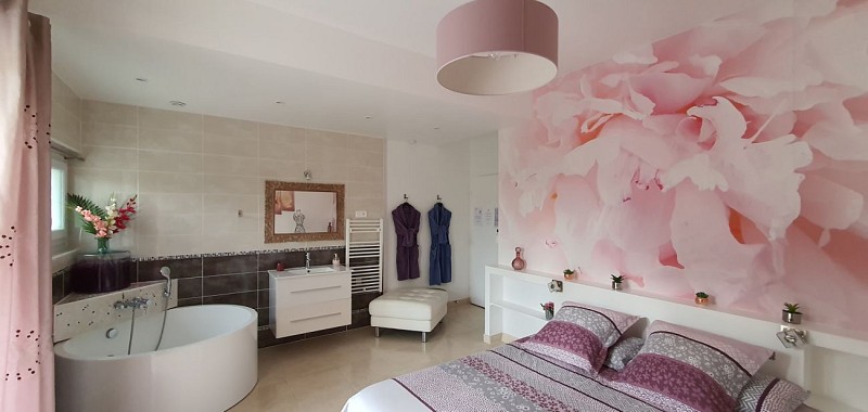 Salle de bains Chambre Pivoine 