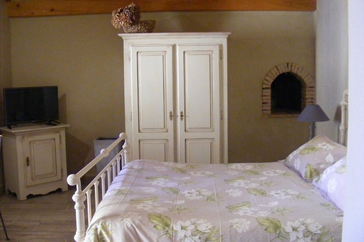 Chambres d' hôtes de charme la maison du bos - Chambre Terre