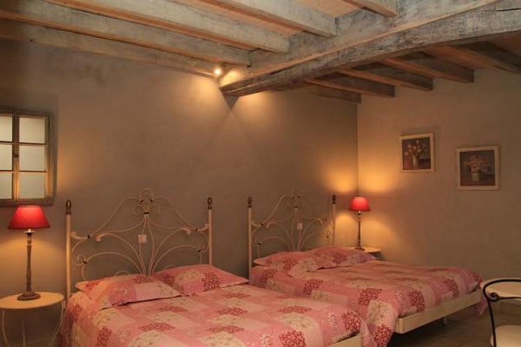 Chambres d' hôtes de charme la maison du Bos - Chambre Grise