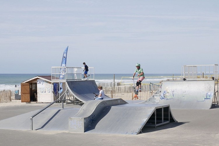 Lacanau Océan-skate park © Médoc Atlantique