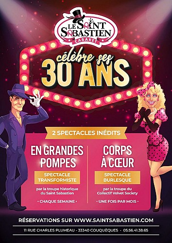 cabaret st-sabastien 30 ans
