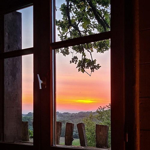 Cabane Papyjotte - vue depuis cabane