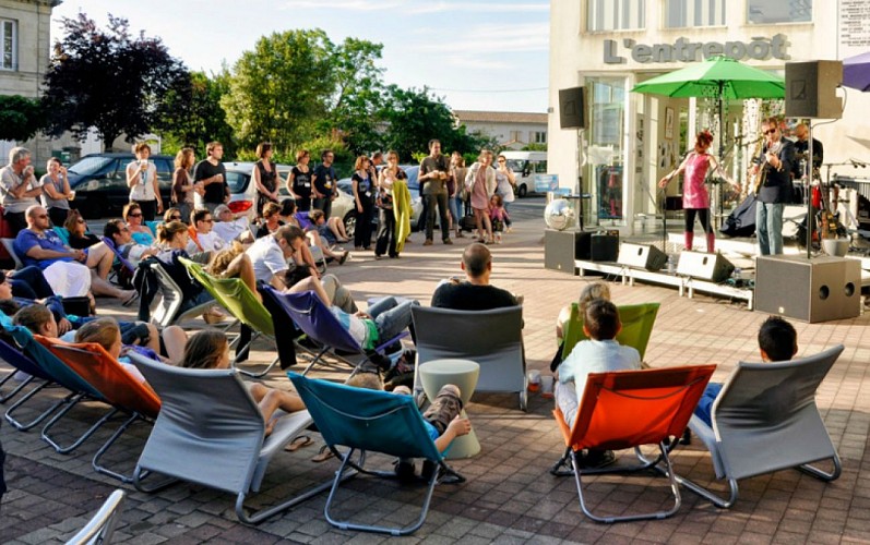 Concert sur terrasse