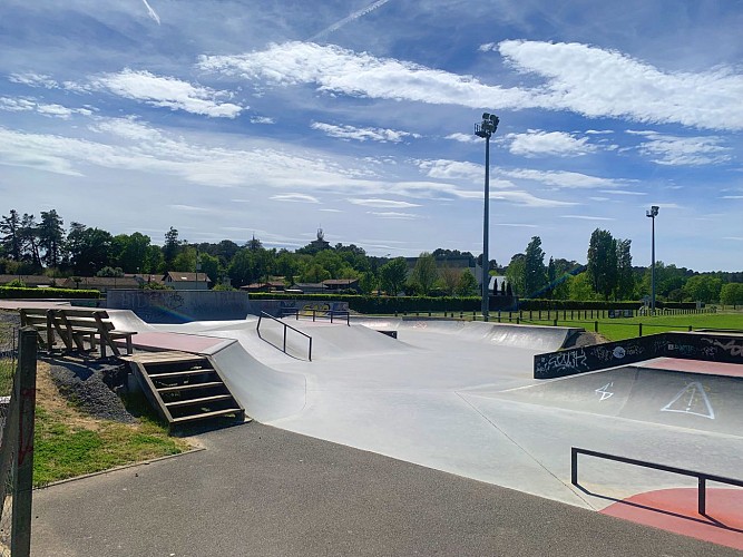 Skatepark seignosse bourg 2023