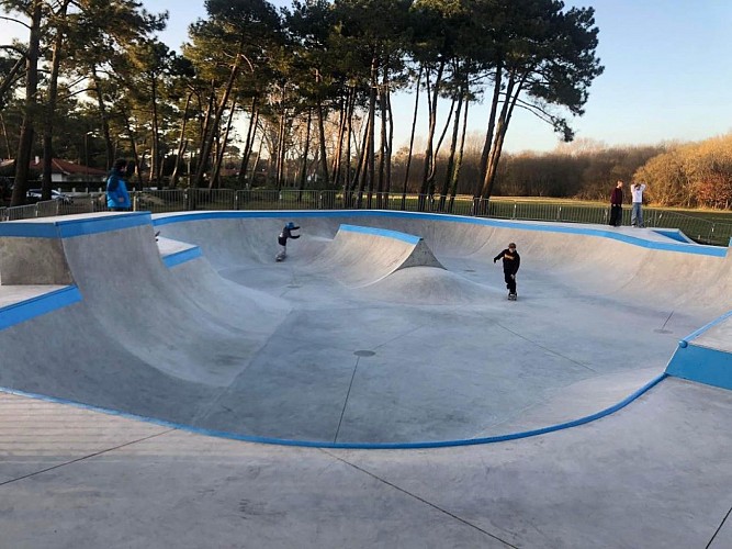 Skate Park- Vieux Boucau-Landes Atlantique Sud 