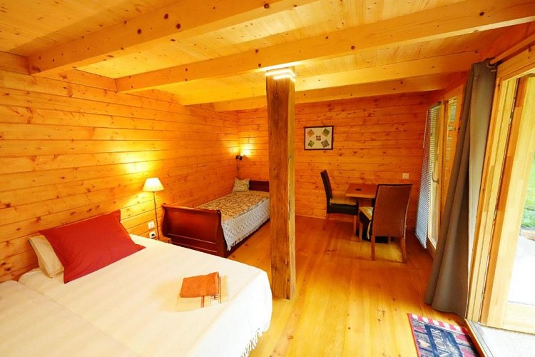 La Pierre Blanche  - chambre noisette