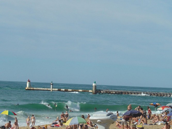 Spot de surf de la Centrale et de l'Estacade