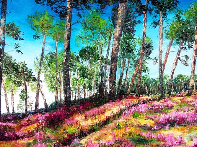 Galerie - Atelier de peinture - Isabelle Geli