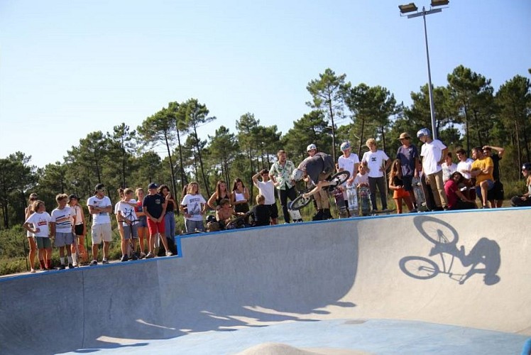 Skatepark Lacanau ville3