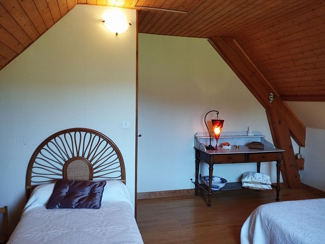 Chambre 3 couchages